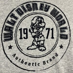 Disney Parks Grumpy Muscle Tee Mens Large Gray Sleeveless Walt Disney World